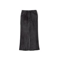 <LAST1> saby / SS2026 / WAFFLE FLARE PANTS- Pigment Stone Wash -