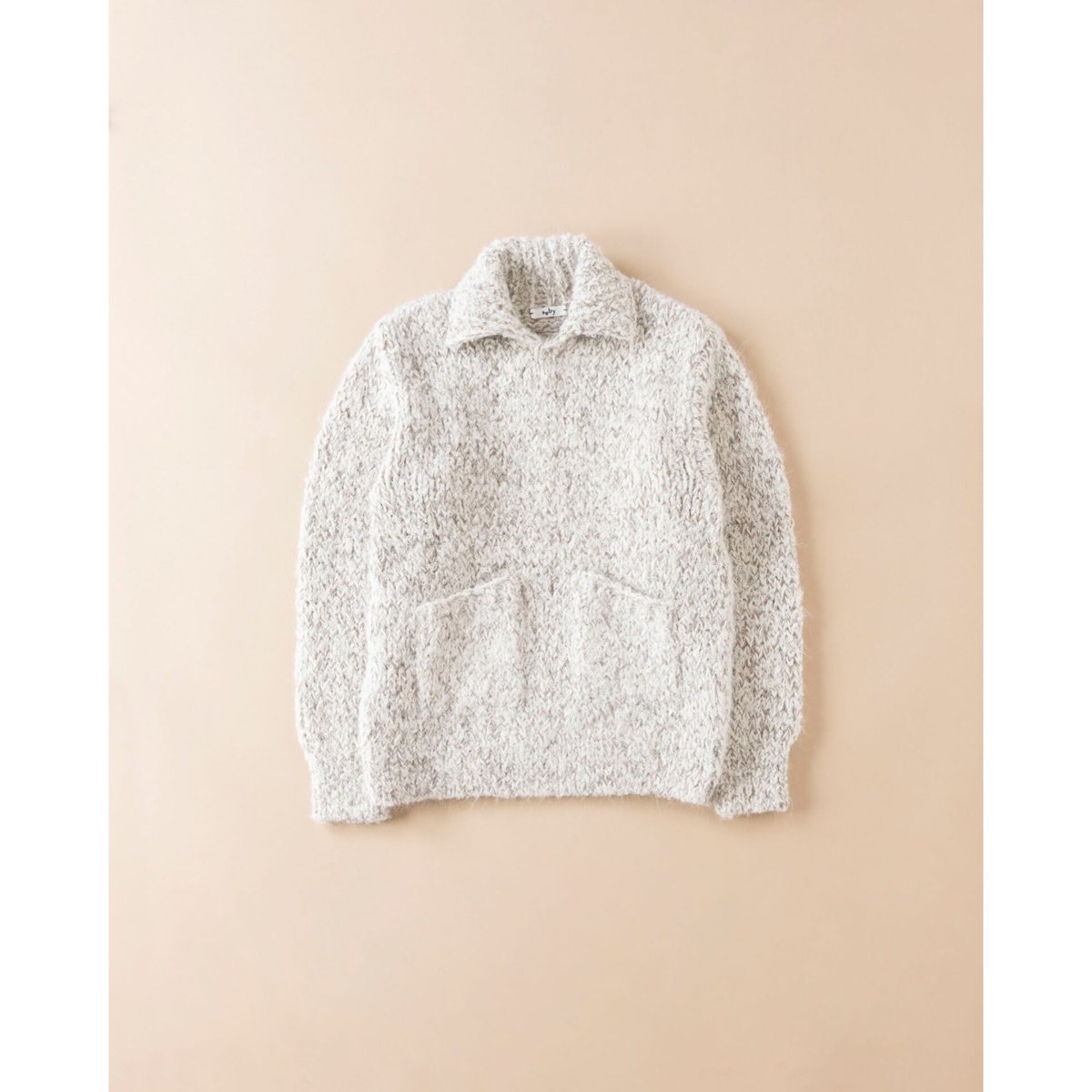 saby / AW2023 / SURI ALPACA KNIT SHIRTS - Hand 