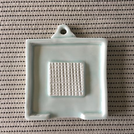 五十嵐元次　白磁　おろし器