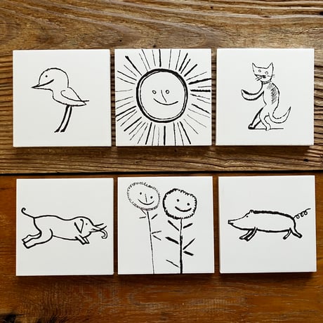 Laura Carlin tile  "Cat”