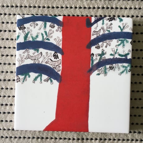 Laura Carlin tile  "Badlands"