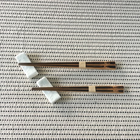 下本一歩　スス竹の箸