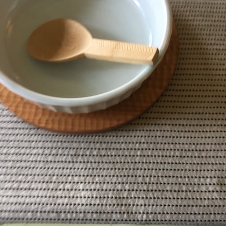 下本一歩　スス竹　取り分けスプーン  大