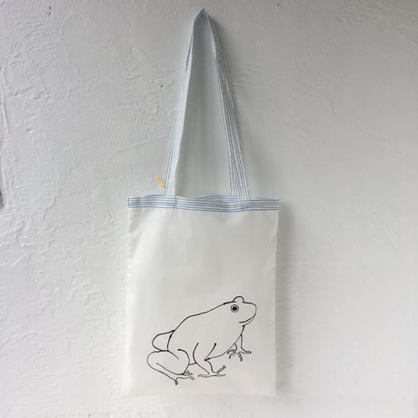 黄色い鳥洋品店　かとうゆめこバッグ　カエル