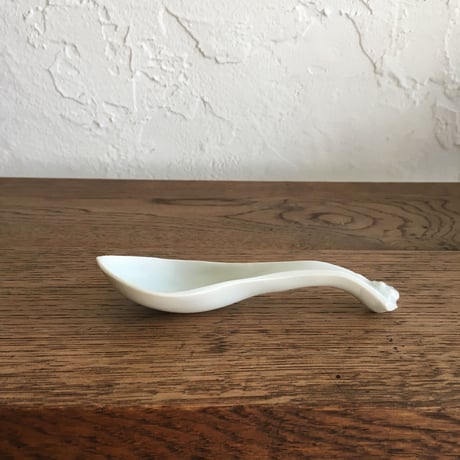 五十嵐元次　白磁　レンゲ(小)