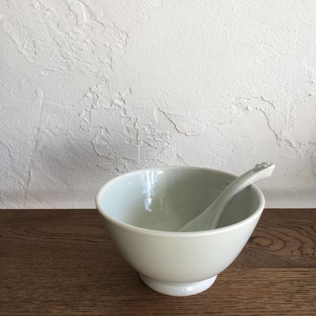 五十嵐元次　白磁　レンゲ(大)