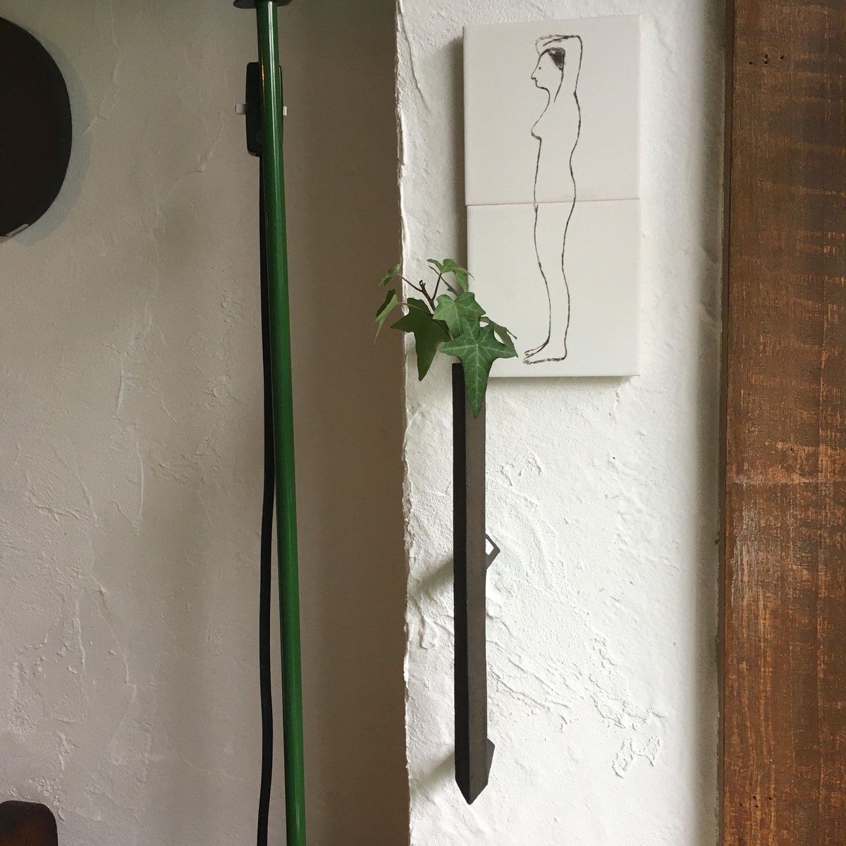 田中啓一 壁掛け花器(陶器) MARU 花瓶 【公式通販】