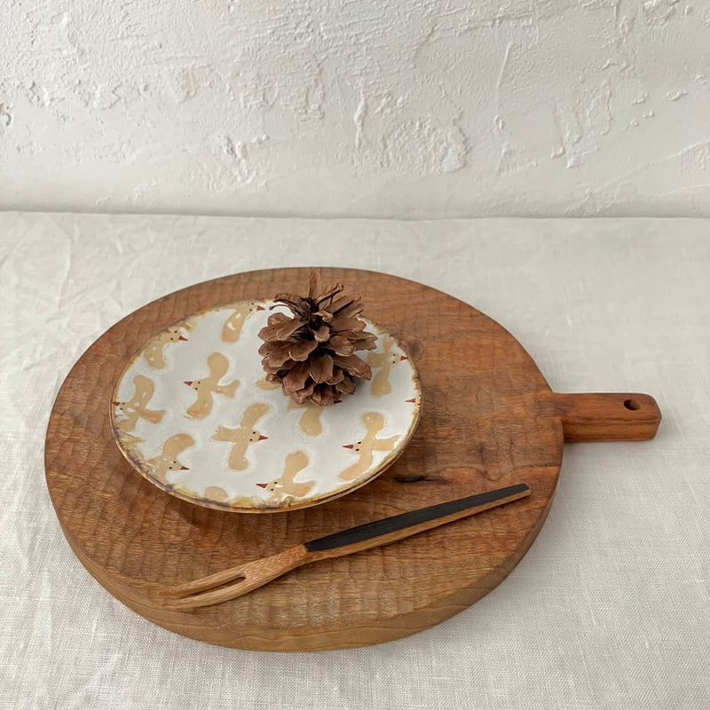 橋本美貴子 プレート S 鳥 (yellow) | 黄色い鳥器店