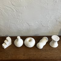 森友見子　再生紙のオブジェ