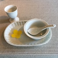 五十嵐元次　フチ付き小鉢　4.5寸