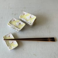 橋本美貴子　箸置き大　イエロー