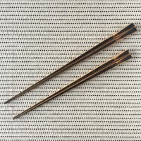 下本一歩　スス竹　取り箸 (27cm)
