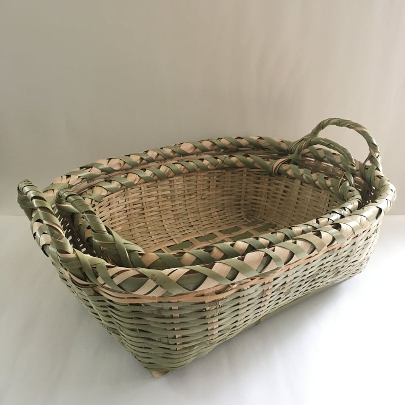 上平福也さん 真竹 横田かご (大) | 黄色い鳥器店