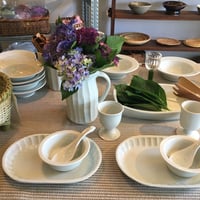 加藤恵津子さん クロス皿 4点セット 加藤恵津子 クロス皿(小) | 黄色い鳥器店