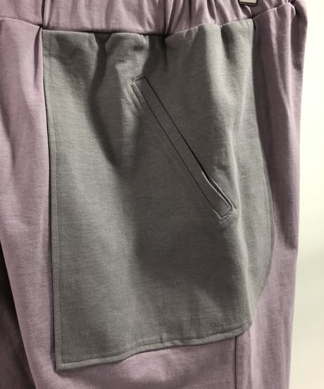 QUWAGI  / Pocket Shorts ( Purple )　Men's