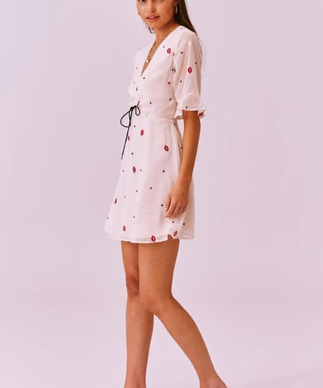 FINDERS /  CHI CHI MINI DRESS VANILLA DAISY