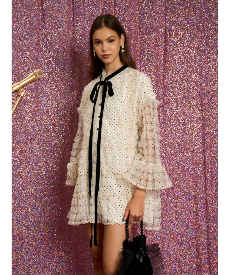 新品未使用 sister 古き jane リリーフラワーミディドレス 