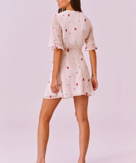 FINDERS /  CHI CHI MINI DRESS VANILLA DAISY