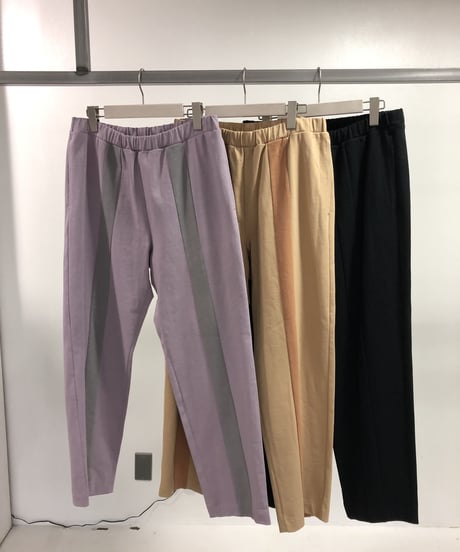 QUWAGI  / Center Line Pants ( Purple )　Men's