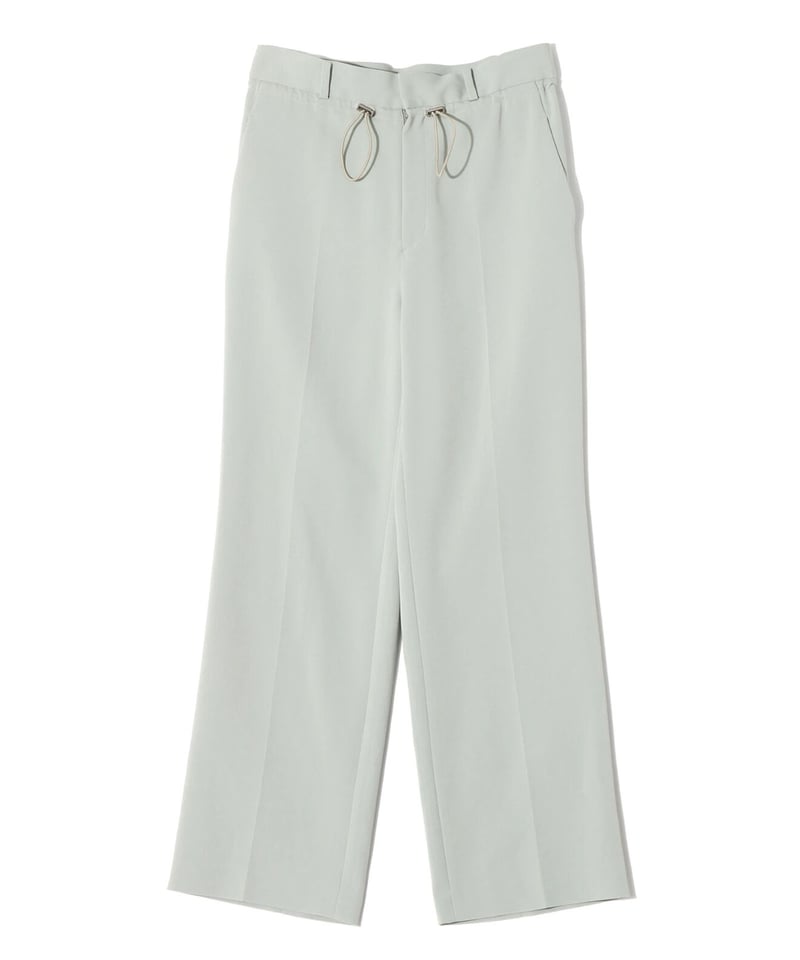 Rito / ACETATE COTTON STRAIGHT PANTS | ANOCOLOE 