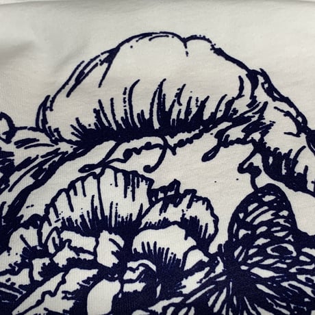 【受注生産・刺繍なし】花人(はなびと)Tシャツ