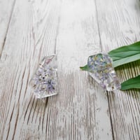 たゆたうアシンメトリーピアス