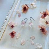 春の瞬き2025ver.-桜花びらピアス/イヤリング-