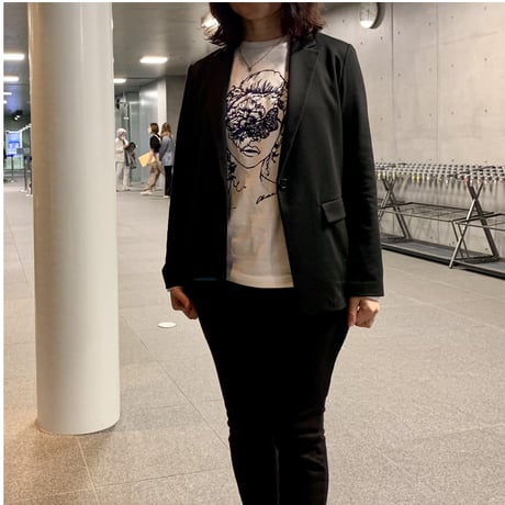 【受注生産・刺繍なし】花人(はなびと)Tシャツ