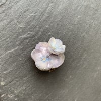 紫陽花vintage blueイヤーカフ
