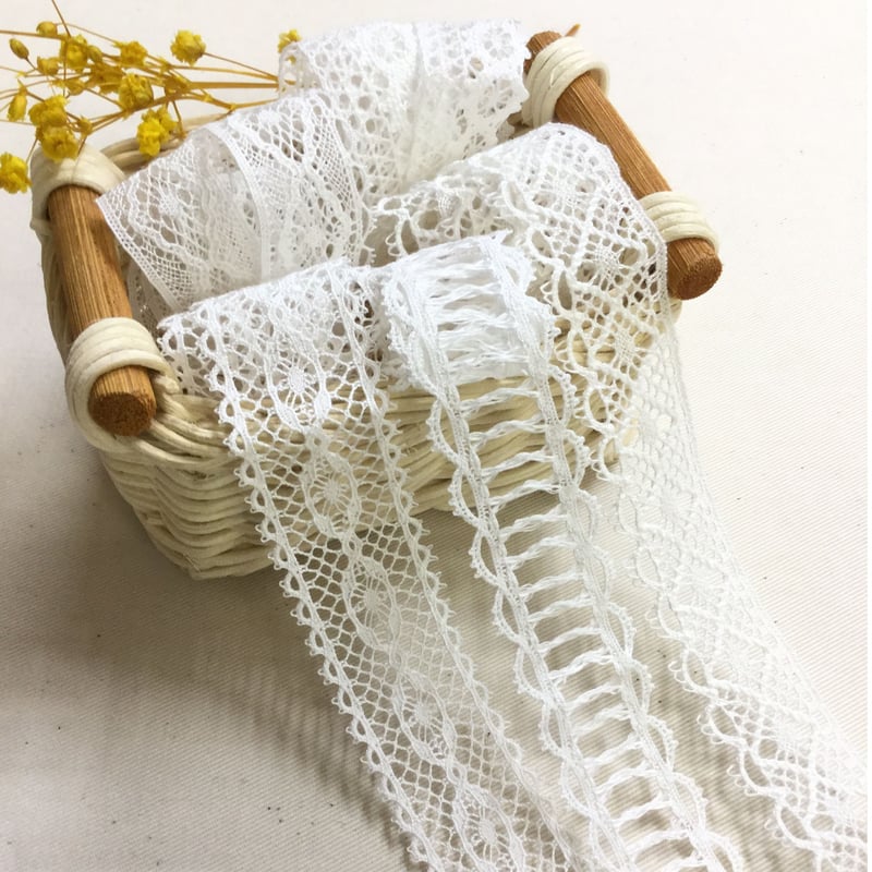 綿トーションレース福袋 50㎝×5点【中】 | レース屋さん
