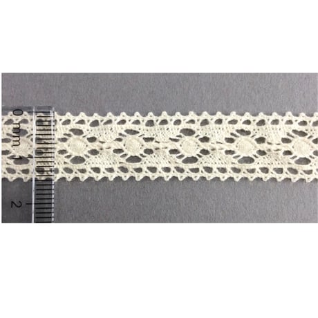 オーガニックコットンレース　【23058】