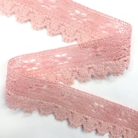 綿トーションレース  【 21398 pink】