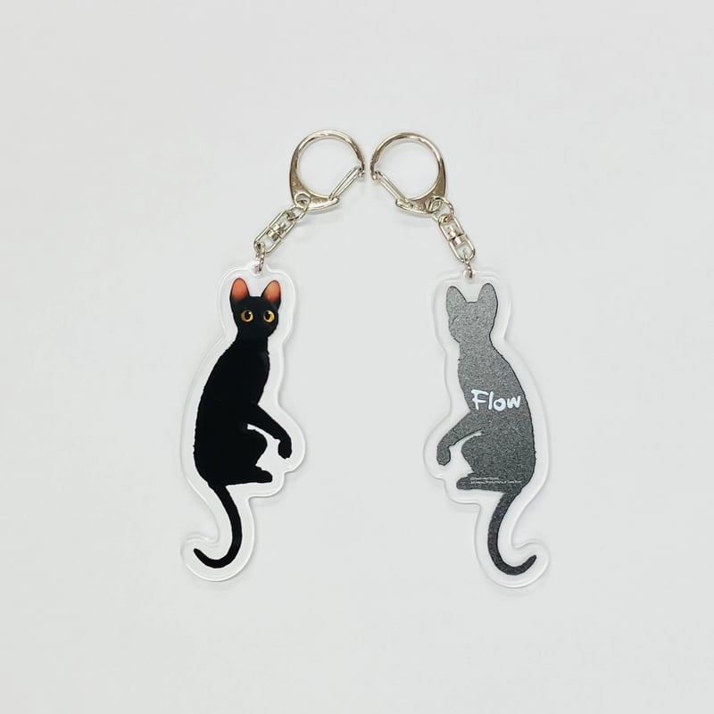 K アニメ　ネコ　アクリルキーホルダー KING e-SHOP > “K