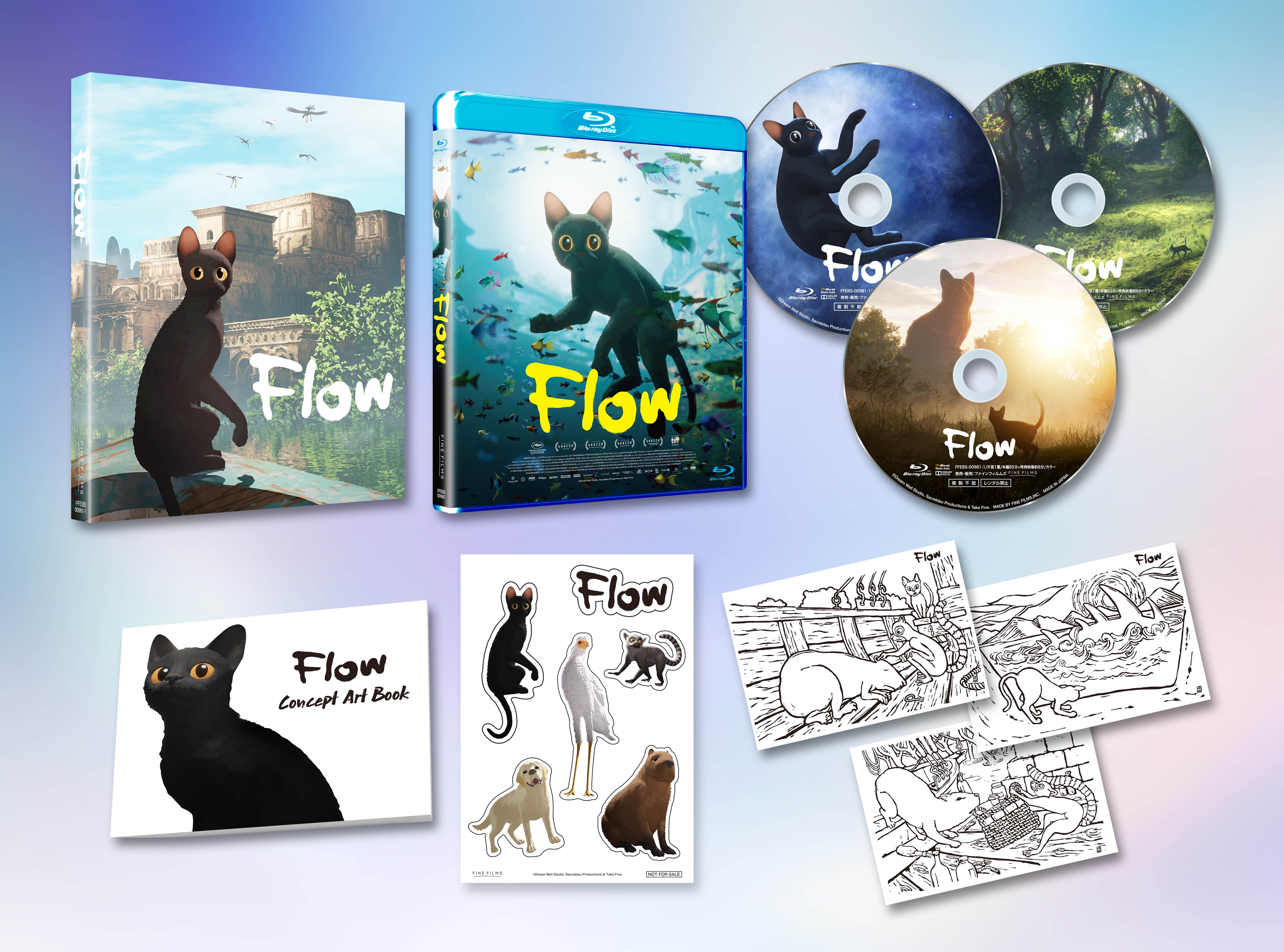 【新品未開封】アニメーション映画　Flow〈初回限定版・3枚組〉 original
