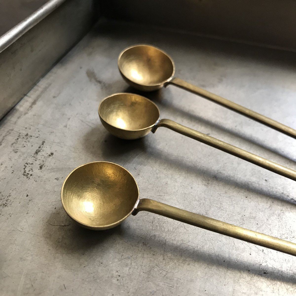 法器，真鍮製，古美術品 真鍮製 薬匙 | cicafu metal works