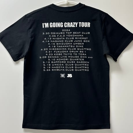 I'M GOING CRAZY TOUR  Tシャツ