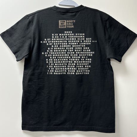 BOOTY CALL TOUR  Tシャツ
