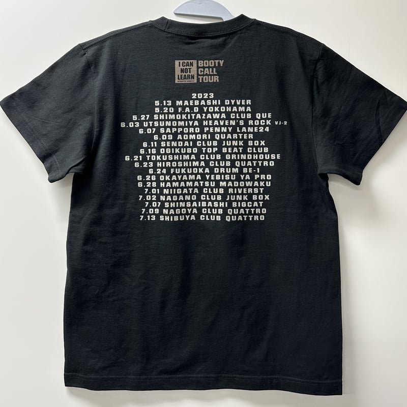 BOOTY CALL TOUR Tシャツ | RED BAT