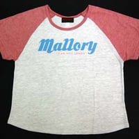 Mallory Lady's ラグラン ビッグ Tシャツ