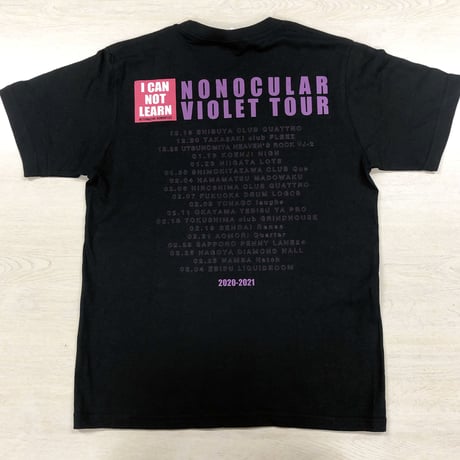NONOCULAR VIOLET TOUR  Tシャツ