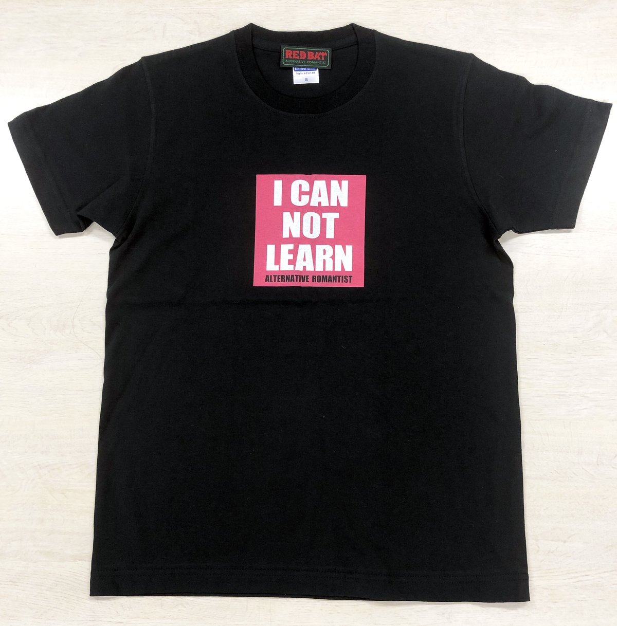 I CAN NOT LEARN Tシャツ | RED BAT