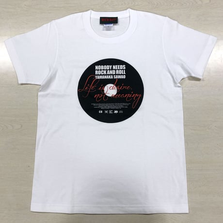 NOBODY NEEDS ROCK AND ROLL  Tシャツ