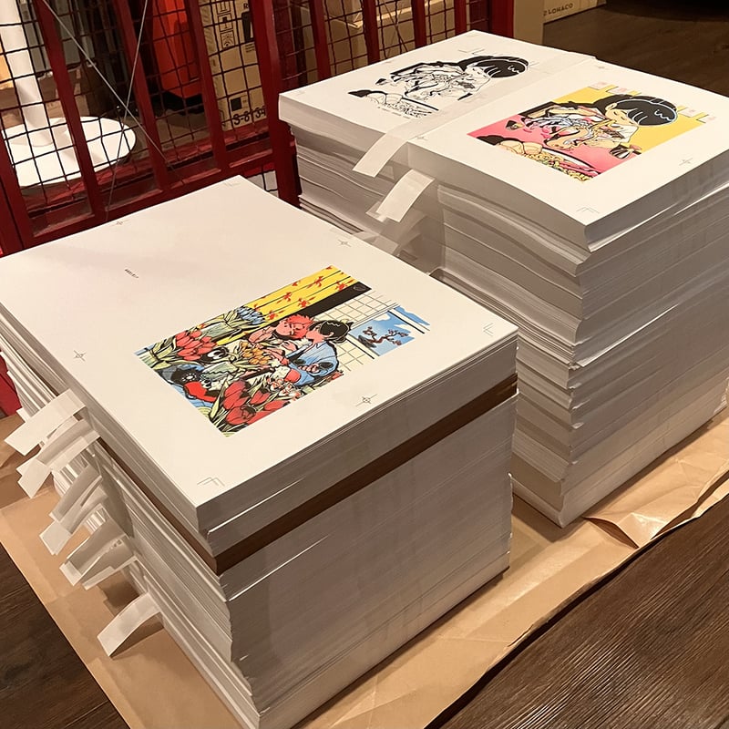 FOCUS 鈴木夏菜リソグラフ作品集 | nakano_letterpress_studio