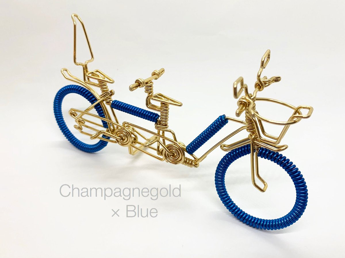 針金細工 二人乗り自転車 | Happy Bicycle