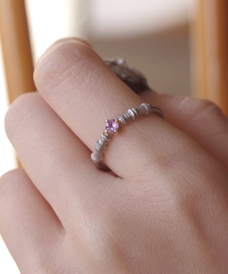One of kind / Sapphire Ring ＜Pt＞ - R30MSPT(P)