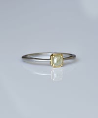 One of kind / Diamond Ring ＜Pt950/K18YG＞ -R436CPTYG