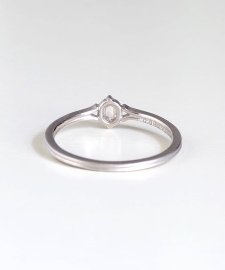 One of kind / Rosecut Diamond Ring ＜PT950＞ -RR090C