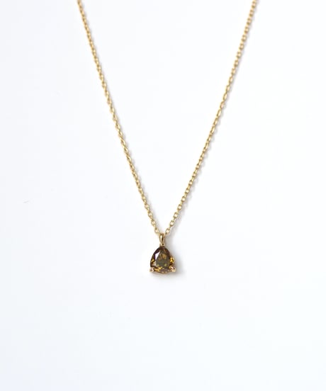 One of a kind / Natural Diamond Necklace ＜K18YG＞ - N346C