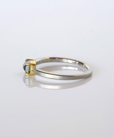 One of kind / Natural Diamond Ring ＜Pt / K18YG＞ - R521PTYG