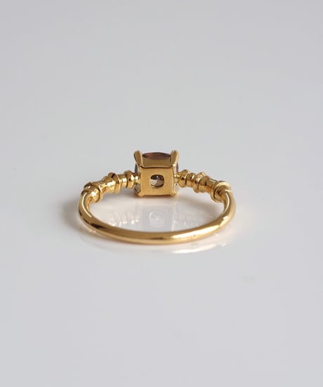One of kind / Fancy Brown Diamond Ring ＜K18YG＞ - R1034YG